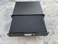 New 2U / 3U / 4U Drawer Rack Mount DJ 19” Rack Case Equipment Deep Drawer Key Lockable