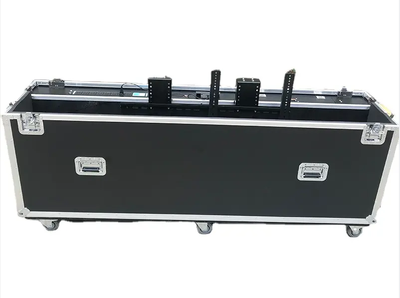 85″ Mobile Plasma/LCD/LED TV Flight Case With Pro Riser Electric Lift