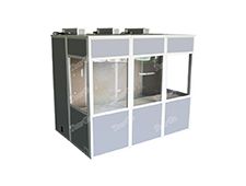TourGo Mobile Portable Soundproof Interpreter Translation Booth For Three Person