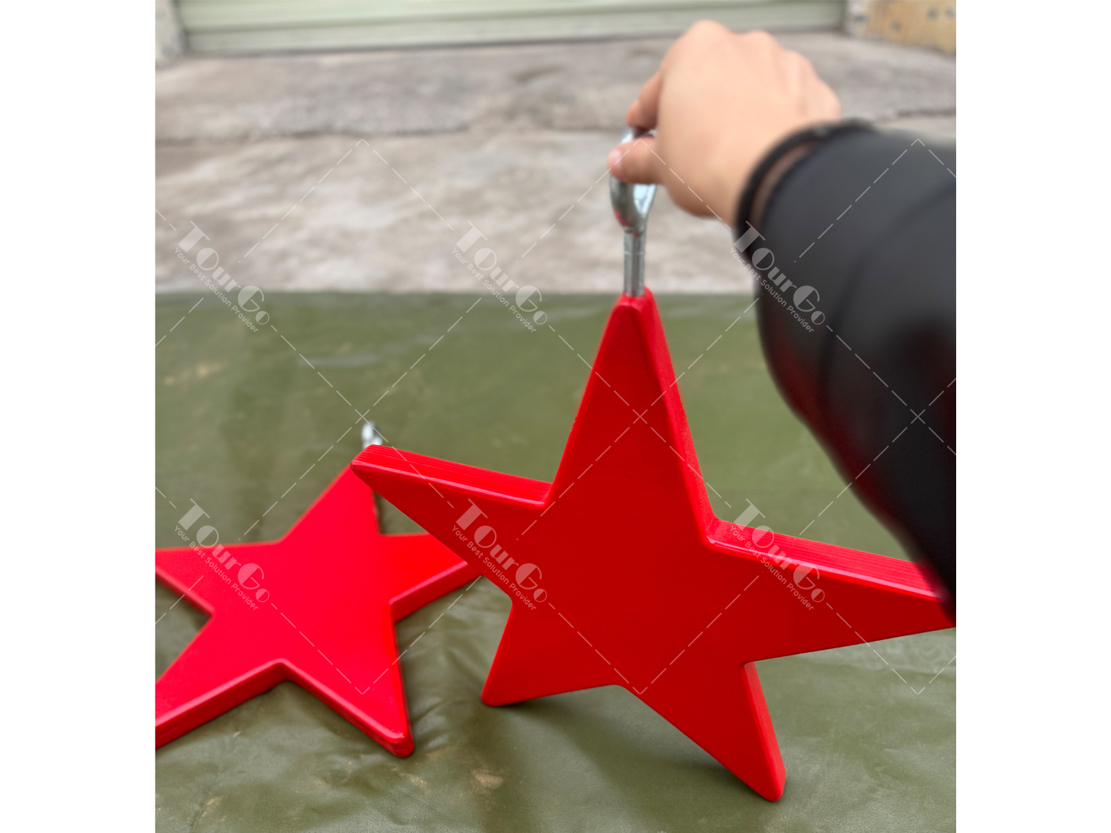 2Hanging Ninja Star