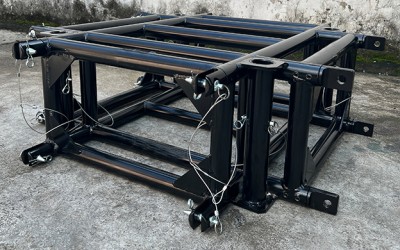 4 way corner for pre fit truss