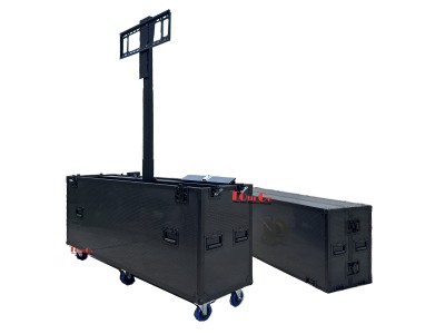 75″ 80” 85” 86” 98″ Automatic Samsung ATA Multimedia Motorized TV Screen Lift Flight Case