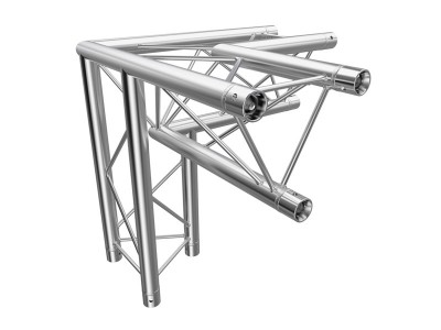 F23 Tri Truss 3WAY 90 DEG Apex Down Left