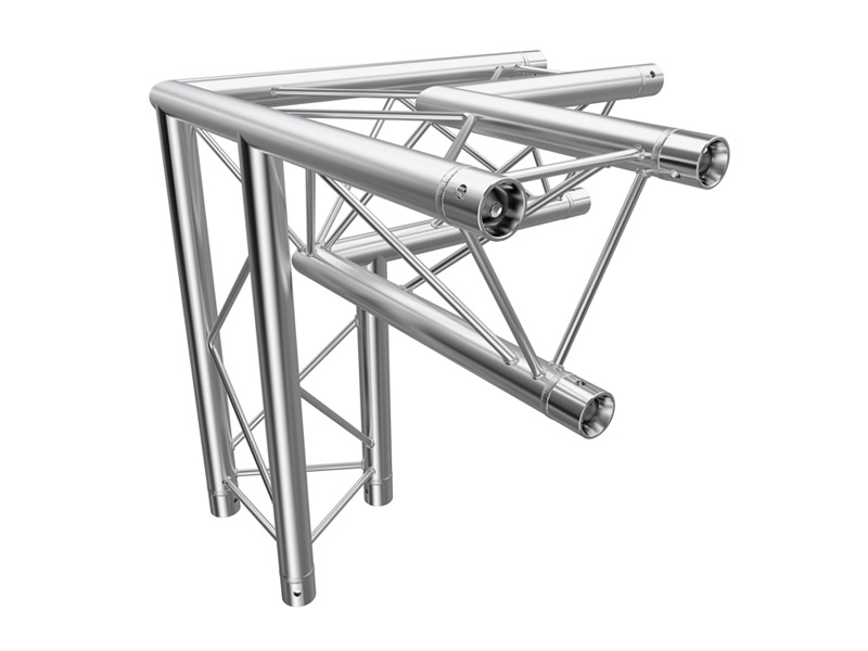 F23 Tri Truss 3WAY 90 DEG Apex Down Left