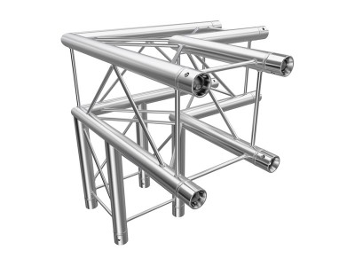 F24 Square Truss 3 Way 90° Corner