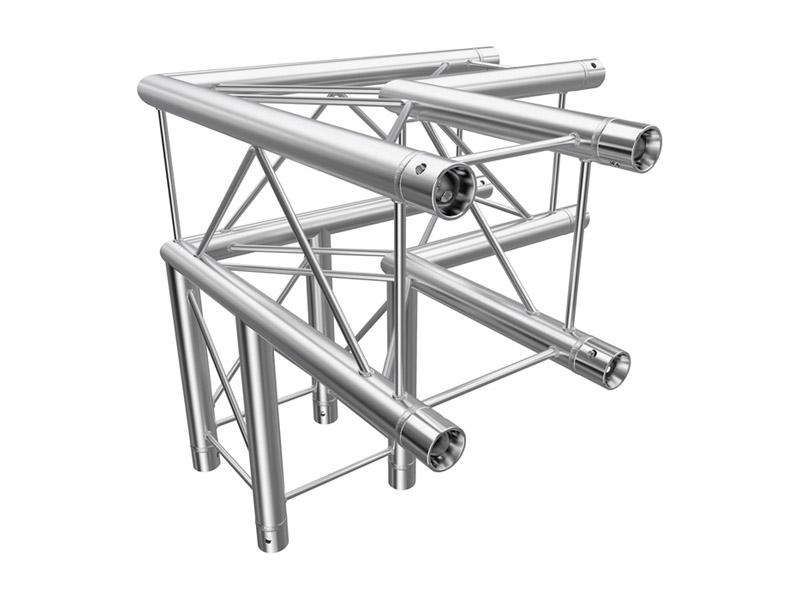 F24 Square Truss 3 Way 90° Corner