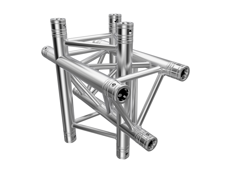 F33 Tri Truss 4 Way Vertical T-Junction