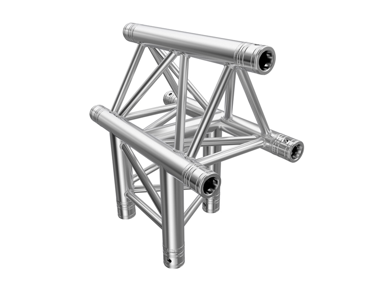 F33 Tri Truss 3 Way Vertical T-Junction (Apex Up)