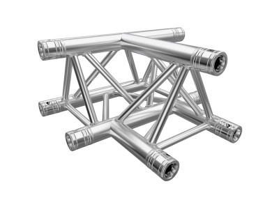 F33 Tri Truss 3 Way Horizontal T-Junction (Apex Up/Down)