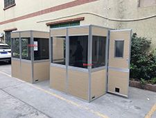 Simultaneous Two flight-case Packed Portable Interpreter Booth