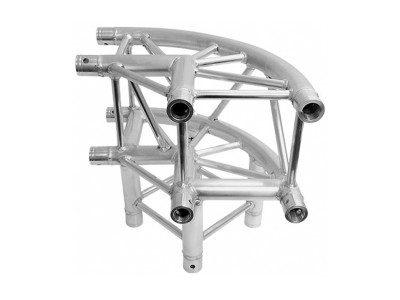 290mm Square Truss F34P ROUNDED 3 WAY 90 DEGREE CORNER