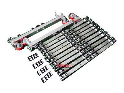 Truss cart with plastic connector support