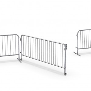 2 Steel Barricades