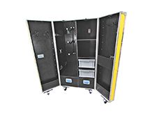 Equestrian Twin Door Tack Locker Storage Flight Case