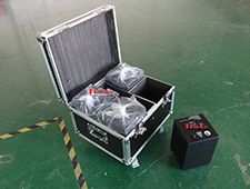 Sparkular FX Simulator Machine Cold Indoor Fountain Pyro Fireworks – One Set with 4 Heads