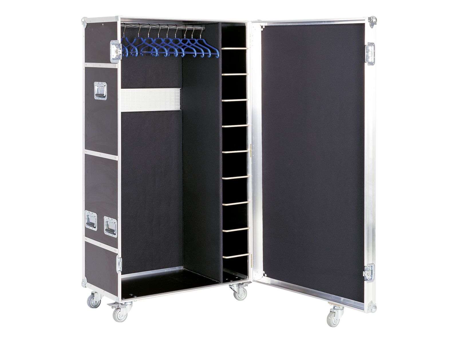 FLIGHT CASE FOR 12 TAIL-COATS/EVENING GOWNS