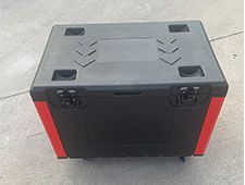 Par moving head lighting utility cable trunk rack with wheel LED display detackable folding plastic ABS flight road ATA cases
