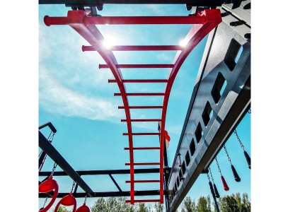 OCR OBSTACLE CURVED LADDER WITH BOLTS