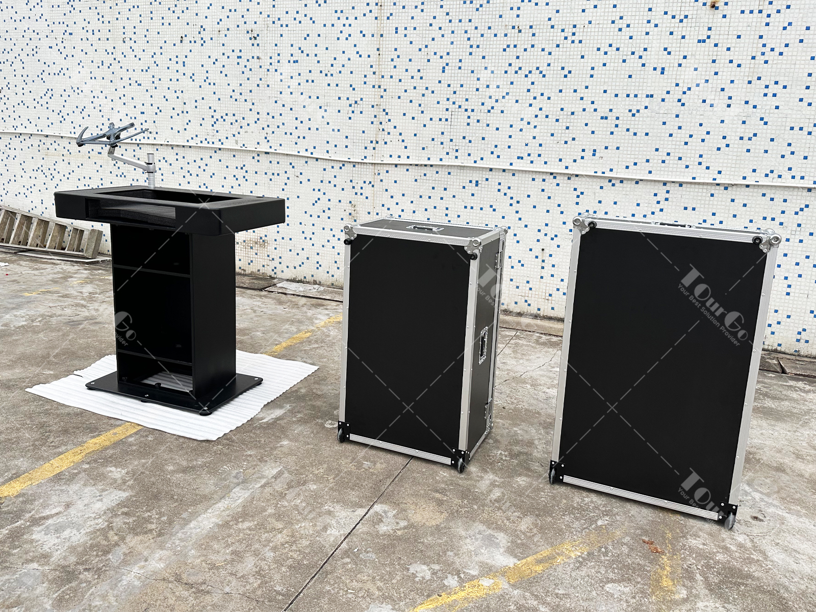 CASE DJ Podium