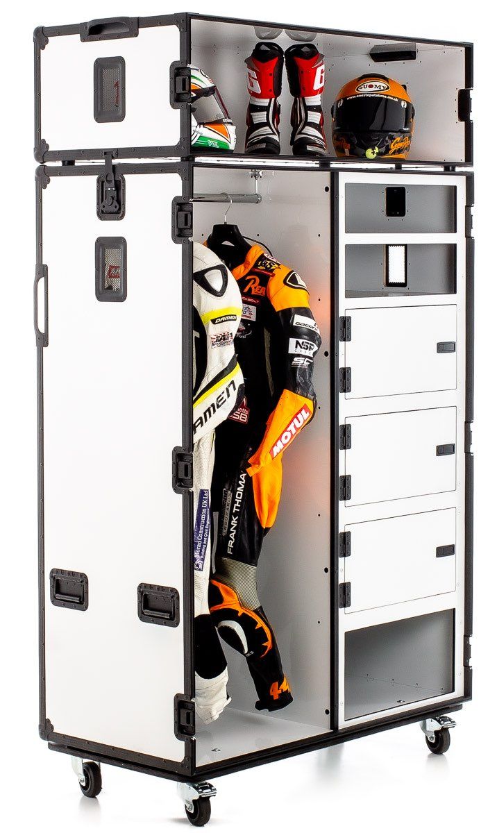 2 Motorsport Wardrobe Flight Case