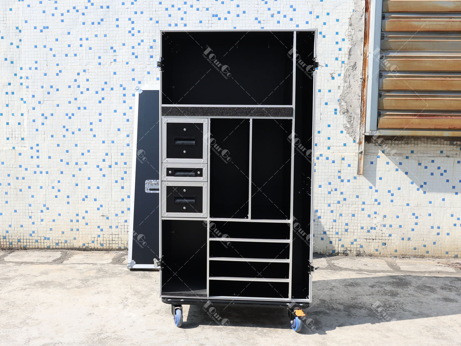 2 storage box flight case