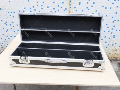 2 speaker stand flight case