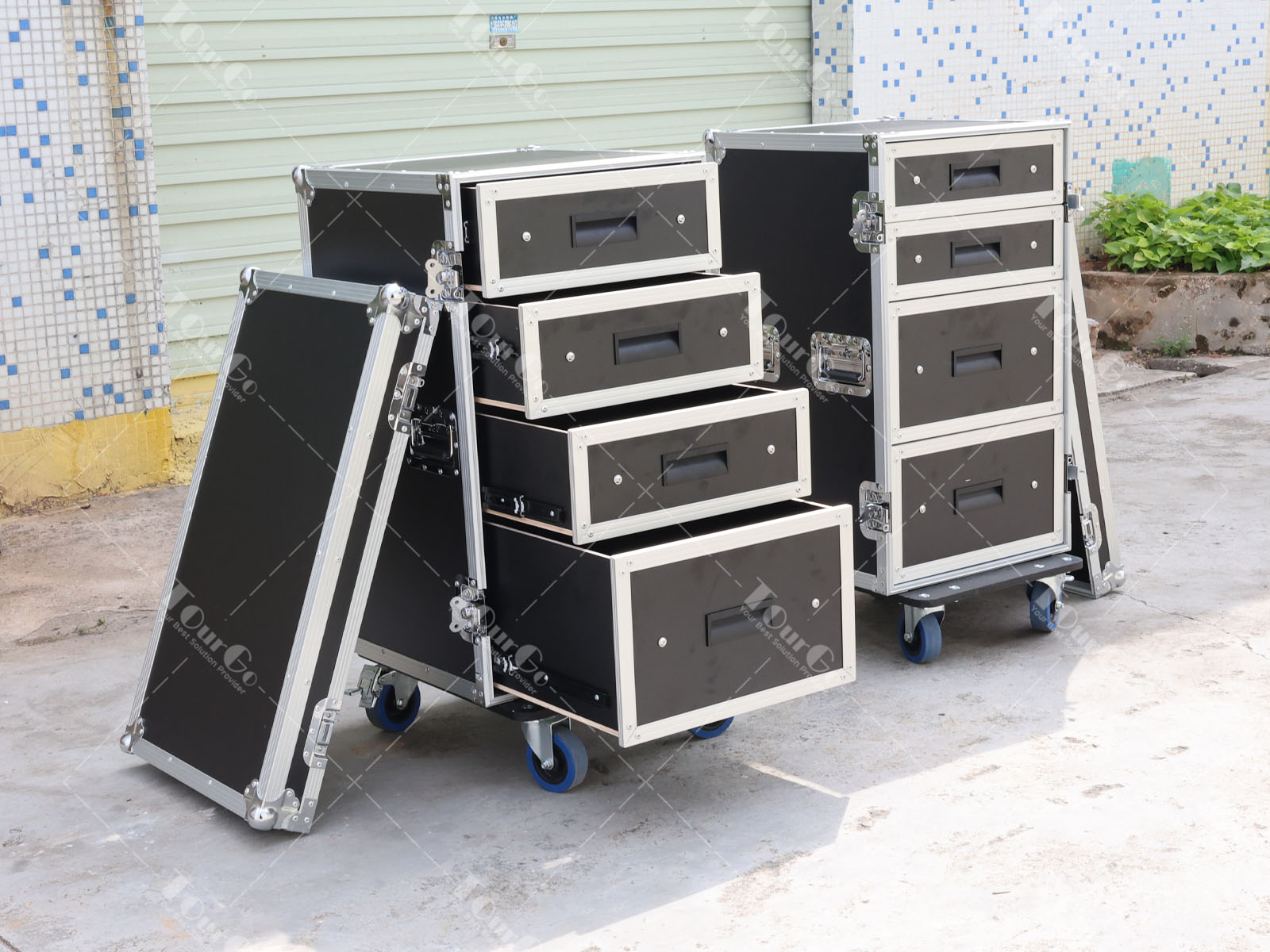 2 drawer flight case
