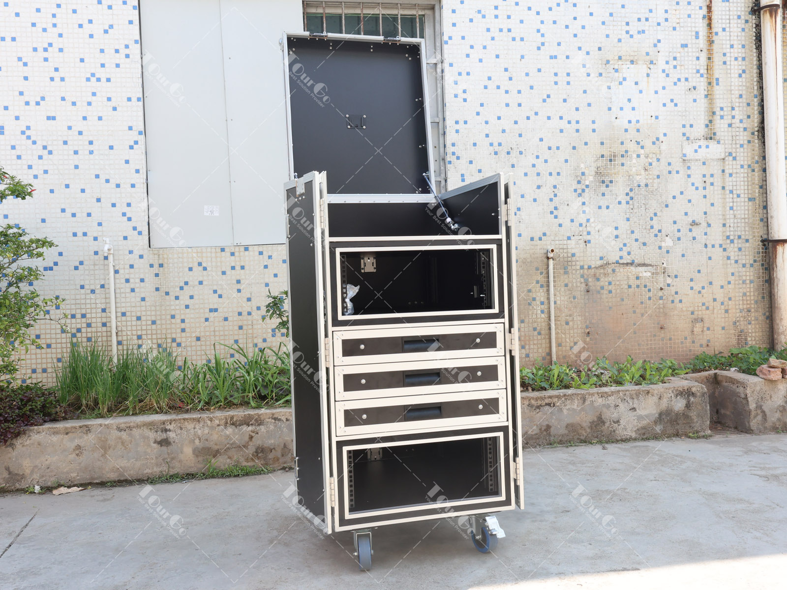 2 workbench flight case