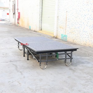 High Quality Welding Portable Stage Event Mobile Stage Easy Use Folding Stage