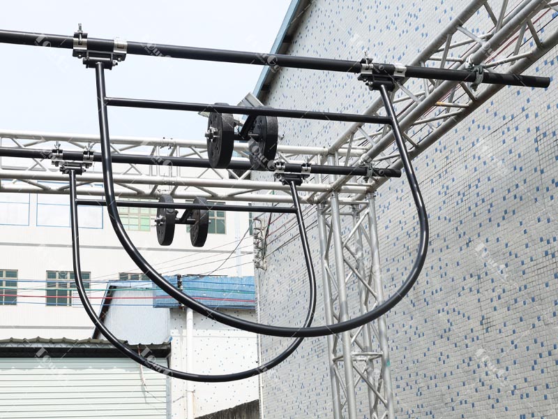 Ninja warrior obstacles JUNGLE SWINGS