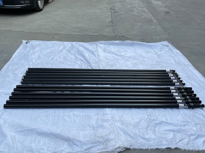 Black Pipe Adjustable Upright 9ˊ-16ˊ