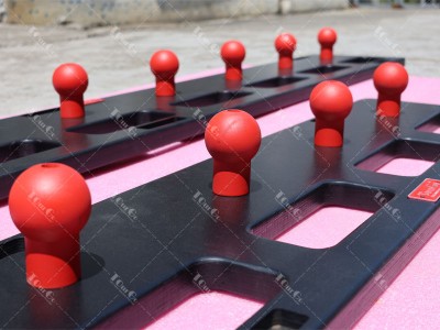 OCR OBSTACLE BOARD WITH HOLES AND HALFBALLS