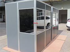 Portable Personal Aluminum Soundproof Office Phone Booth Cabinet for Recording