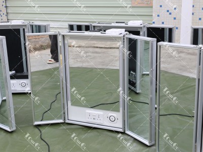 2 Make-Up Mirror Flight Case