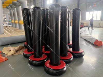2inflatable obstacles