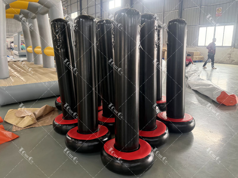 2inflatable obstacles
