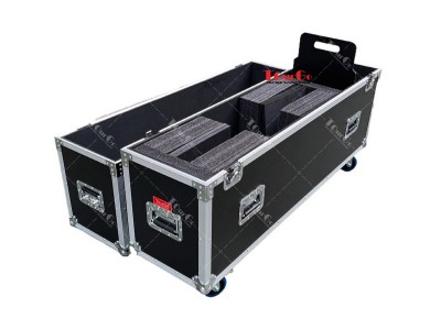 Waterproof Tv Flat Screen Single 40″-55″ Universal Adjustable LCD/LED/Plasma TV Flight Case With 4″ Wheels