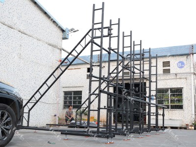 TOURGO LED Video Wall Support System – Stable · Modular · Professional Stage Solution