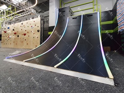 2 Ninja Warrior Obstacles Warped Wall