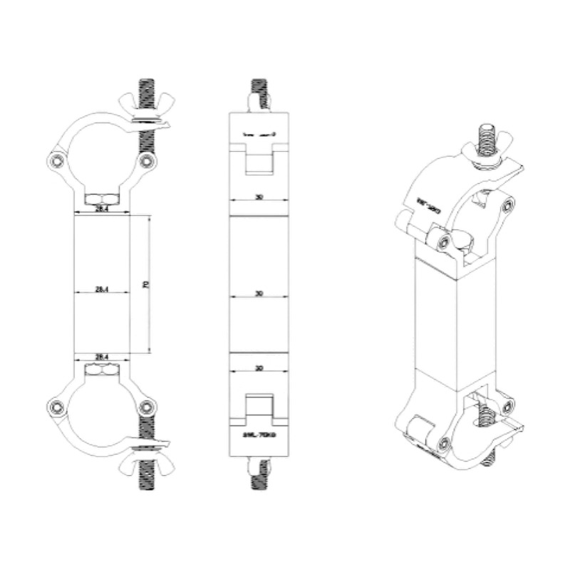 JR SWIVEL CLAMP