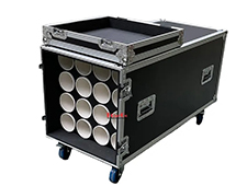 ATA Microphone Transport Box Mic Stand Road Case for 16 tripods