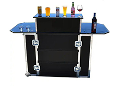 Custom Portable Bar Flight Cases For Events, Parties, Weddings, Festivals
