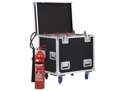 CO² fire extinguisher case