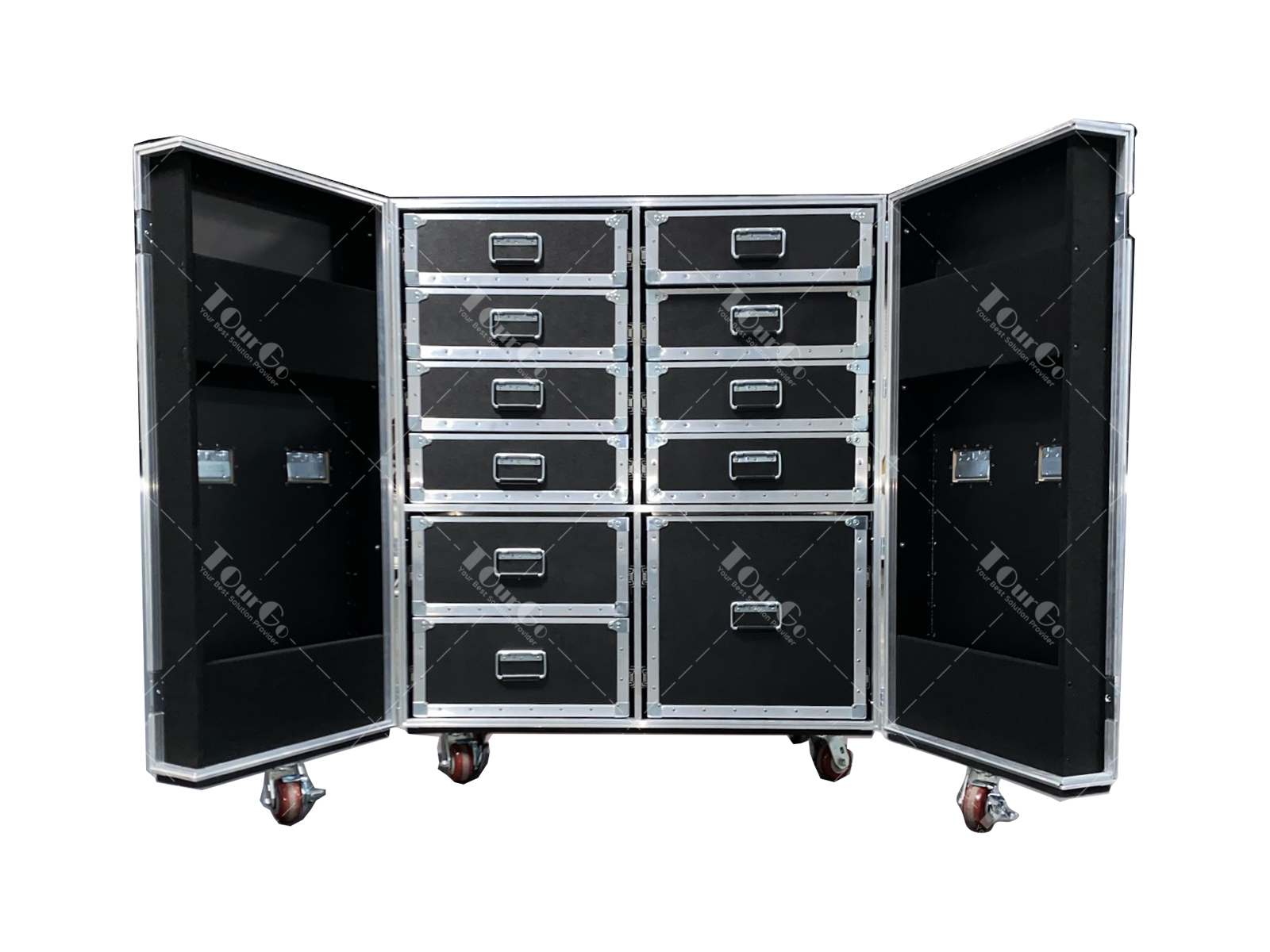 Standard 11 Drawer Heavy Duty Production Workbox Flightcase