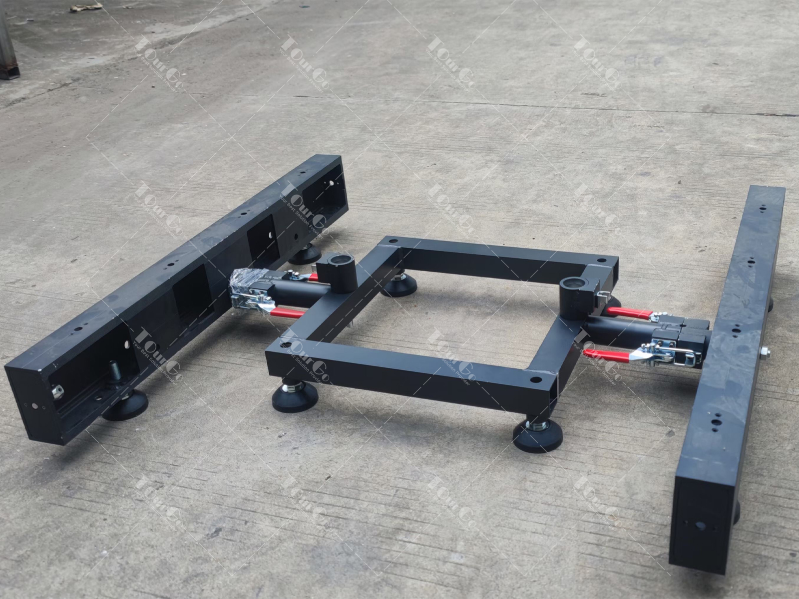 Double-sided LED Screen Ground Support