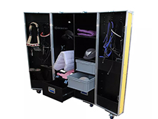 Twin Saddle Tack Locker Storage Lockers Equipment Cases Lockers
