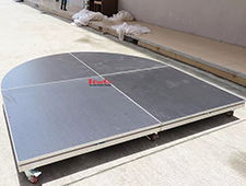 Stage Riser For Concert With Aluminum Round Stage Platform