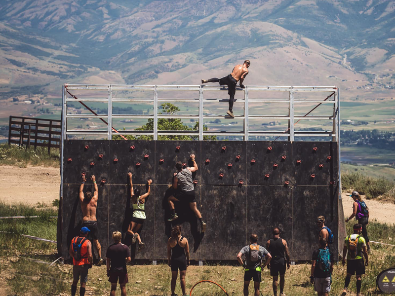 Spartan Race Obstacles STAIRWAY TO SPARTA