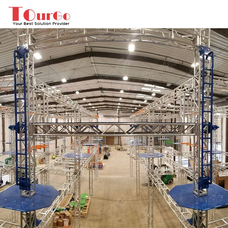 TourGo High Quality American Ninja Warrior Obstacles Course For Sale