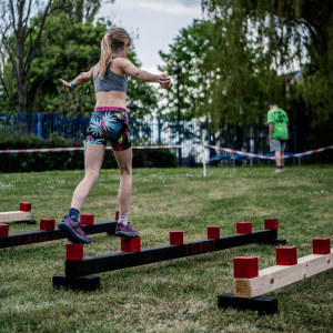 WOODEN BALANCE BEAM